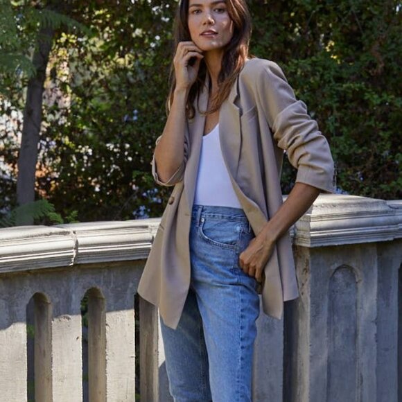 Oversized Boyfriend Blazer - Picture 1 of 5